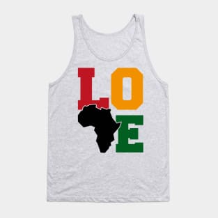 black history love Tank Top